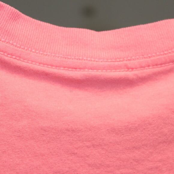 Sporty & Rich Basic T-Shirt in Pink Size Small Made in USA - Picture 5 of 7